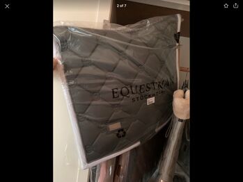 Equestrian Stockholm Silver Grey Set Bandagen Schabracke, Equestrian Stockholm , Malena , Dressage Pads, Bottrop