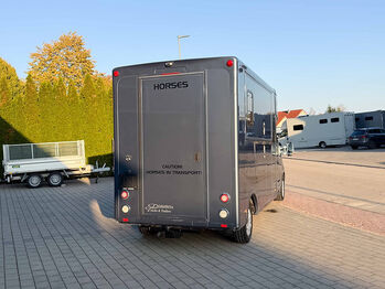 Pferdetransporter 5 Sitzer Automatik Nur 80.300KM Opel Movano Klima Tempomat Paragan Horsevan Paragan Execelsion