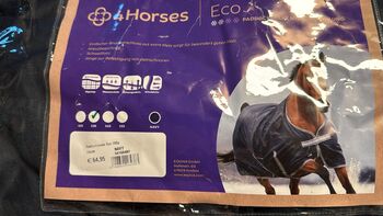 Paddockdecke 135er - 100 Gramm, 4Horses Eco, Anja Golüke, Pferdedecken, Wipperfürth 