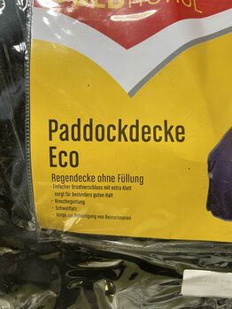 Paddockdecke, Regendecke ohne Füllung Pony 100cm Goldhorse