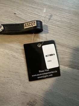 Stirnriemen Ascot schwarz Ascot