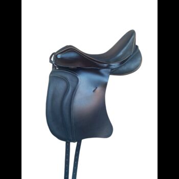 Paso Doble Hakan Alp Dressursattel Working Equitation 17,5 Zoll weite Kammer NP 4000€, WOW Pferd  (WOW Pferd), Dressage Saddle, Bayern - Attenkirchen