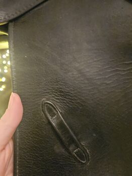 Passier Corona ii 2 zwei Dressursattel 17 Zoll schwarz V-Gurtung und Vorgurtstrippe Passier & Sohn Corona II
