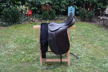 PASSIER Dressursattel 17,5" - PS-Baum - inkl. Cavalliero Gurt, Passier Dressursattel PS-Baum 17,5", Miklos, Other Pads, Wien