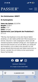 Passier GG Extra 17,5 Passier GG Extra