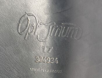 Passier Optimum Dressursattel 17” schwarz Passier Optimum