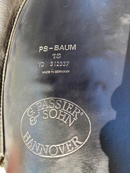 Passier, PS-Baum 18, VD 312337, schwarzer Vielseitigkeitssattel Passier Vielseitigkeitssattel