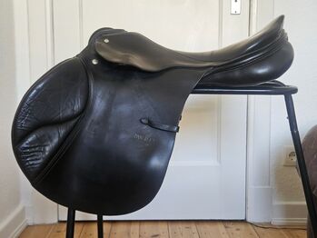 Passier Springsattel 18 Zoll schwarz neu gepolstert Marcus Ehning, Passier & Sohn Marcus Ehning, Line, Dressage Saddle, Hamburg