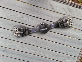 Passierblue Ledersattelgurt Wave 55 cm, Nicole Punzengruber , Girths & Cinches, Kirnberg-an-der-mank 