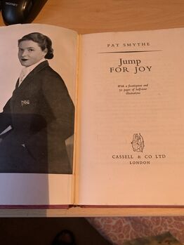 Pat Smythe (1950’s showjumper) hard back book “Jump For Joy”