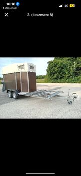 Pferdeanhänger mit kutschetransport, KICSINY Karancs, Kristóf Nyerges, Kutschen, Kapuvár