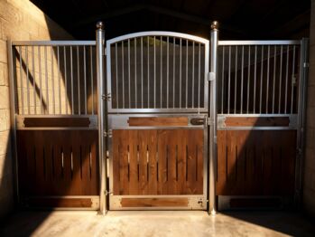 Pferdebox kaufen - Innenboxen Komfort für perfekte Ställe, AUSSENBOXEN Pferdebox - Premium Innenboxen & Trennwände, Boxenstall, AUSSENBOXEN (AUSSENBOXEN Sp. z o.o.), Horse Stables, Wałcz