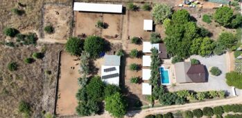 Pferdefinca bei Valencia, Lizenz für 35 Pferde, ideal als Reha- und Therapiezentrum, 1 ha, Pool