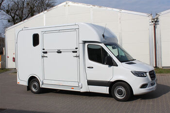 Pferdetransporter Dickenherr2-Ride Mercedes Automatik Neufahrzeug Viehtransporter Chevaux, Dickenherr Dickenherr 2 Ride , Gerhard Strobel (Dickenherr Trucks und Trailers), Pferdeanhänger, Baden-Württemberg - Unterschneidheim