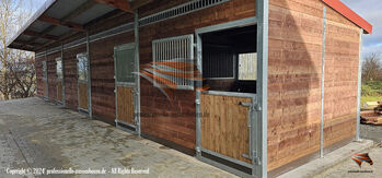Pferestall bauen & Aussenbox | Pferdebox und Offenstall bauen AUSSENBOXEN PFERDESTALL - PFERDEBOXEN