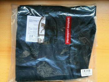 PFIFF Kinder Vollbesatz Reithose Thea  Gr.146,164,176 blau schwarz PFIFF  Reithose
