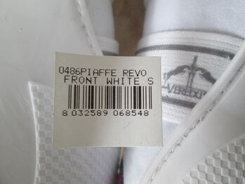 Piaffe Revolution Gamaschen weiß vorne S OVP Veredus / Piaffe