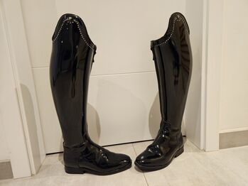 Wunderschöne Lack Dressur Reitstiefel, Petrie, Petrie Dressurstiefel, Kim , Oficerki jeździeckie, Dülmen 