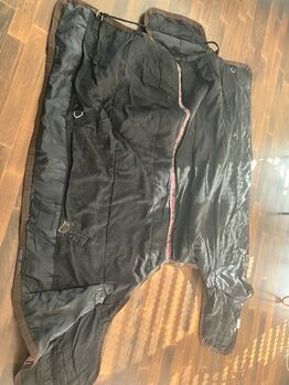 Schöne Winterdecke rosa-braun-kariert Größe 115 cm Horse Blanket