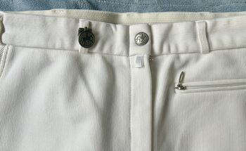 Pikeur Full Seat Breeches-White 28L Pikeur  Full Seat Breeches