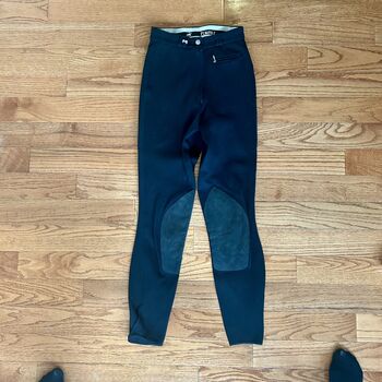 Pikeur Knee Patch Breeches Black, Pikeur, Stephanie, Breeches & Jodhpurs, Edmonton 