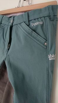 Pikeur Reithose Gr. 38 Petrol Green Pikeur  Malisha Kontrast