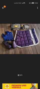 Plum Eskadron Set, Sendy, Dressage Pads, Bad Sulza 