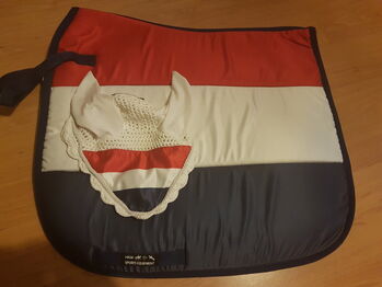 HKM Schabracke Flag allover "Netherlands" inkl. Fliegenhaube, WB DR, HKM HKM Schabracke Flag allover Netherlands, Marlene, Czapraki, Wien