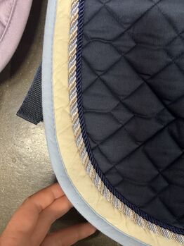 Global Dressur Schabracke blau Global 
