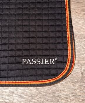 Passier Schabracke Dressur in schwarz Passier