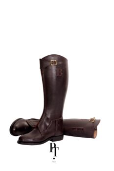 Polo Riding boots - Brown, Prestige Tannery Classic polo boots, Prestige Tannery (Prestige Tannery), Reitstiefel, Liverpool