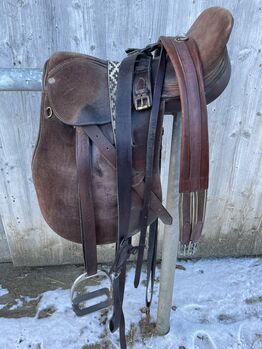 Polosattel aus Wildleder, Isabella , Other Saddle, Tegerfelden 