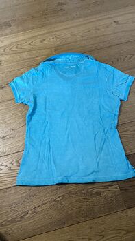 Poloshirt von Pikeur (Gr. 38/M) in Türkis/Blau Pikeur