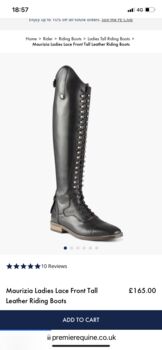 PREMIER EQUINE Maurizia Ladies Lace Front Tall Leather Riding Boots, Premier equine  Maurizia , Tyler Millie Ambler, Riding Boots, Halifax