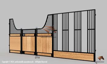 Pferdebox Premium Stallfront & Trennwand und Boxenstall vom Hersteller Aussenboxen Sp. z o.o (GmbH) Pferdebox - Premium Stallfront & Trennwand, Boxenstall und Innenstall