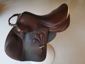 Springsattel Prestige Arezzo in Braun! 17 Zoll, Prestige Arezzo, Angela Z., Jumping Saddle, München