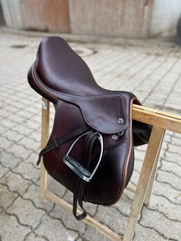 🐴 Prestige Springsattel Experience – 18 Zoll, Kammerweite 33, Prestige Experience, Steffi, Jumping Saddle, Bischoffszell