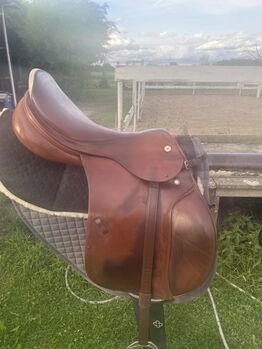 Prestige Springsattel Sydney 18“, Prestige Sydney , Yvonne, Jumping Saddle, Mannheim