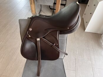 Prestige Springsattel, Prestige X-Meredith, Gruber , Jumping Saddle, Teugn