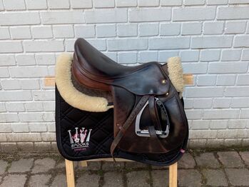 Prestige Paris 18‘‘, Springsattel braun, Prestige Prestige Paris, Anna, Jumping Saddle, Dahn