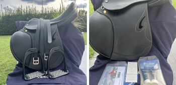 Prestige Passion D 16/33 Schwarz sehr gut gepflegt, Prestige Passion D 16/33, Giulia Scherer, Jumping Saddle, Stuttgart