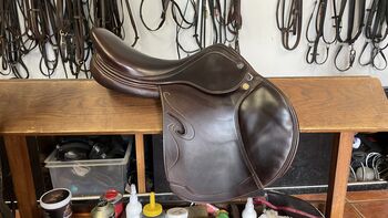 Prestige Passion Jump Saddle, Prestige Passion, Iria López , Jumping Saddle, Gloucester 