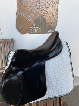 Prestige Roma Jump 17 Zoll, Prestige  Roma Jump, Katharina Huemke, Jumping Saddle, Gutenborn 