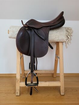 Springsattel Prestige Versaille in tabacco, Prestige Versaille, Agnes, Jumping Saddle, Gauting