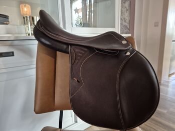 Prestige Versailles D Springsattel Tabacco (fast neu), Prestige Versailles D, S.Sieben, Jumping Saddle, Kevelaer