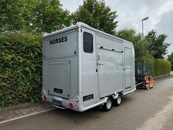Pferdetransporter 2-Pferdeanhänger mit Seitenrampe und Wohnung, Dickenherr Dickenherr, Gerhard Strobel (Dickenherr Trucks und Trailers), Przyczepa konna, Baden-Württemberg - Unterschneidheim