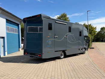 Pferdetransporter 7,5t Renault D2 Schaltgetriebe 65.000KM Euro 6 Norm 180 PS Klima Viehtransporter Dickenherr D2