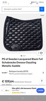 PS of Schweden Schabracke DL, Ps of Schweden , Kira Nikodem , Dressage Pads, Schönberg 