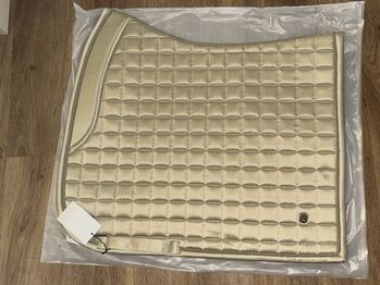 Ps of Sweden Schabracke beige Creme Gold dark ivory wb Dressur dl neu, Ps of Sweden , Pferd , Schabracken, Velbert