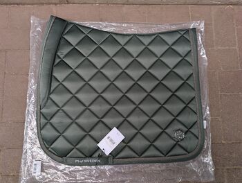 PS of Sweden Schabracke Satin Serenity Hunter Green NEU, Ps of Sweden , Dani, Dressage Pads, Düsseldorf